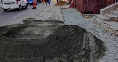 Mărturii ale femeii lovite de excavator, în centrul Constanței. "Am piciorul strivit! La o oră după accident, au acoperit groapa!" - 6