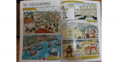 Volumul "Istorii pontice în benzi desenate - Tomis" va fi lansat la Târgul de Carte "Gaudeamus" - 3