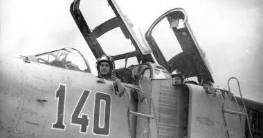 O catapultare istorică. "Salt" din MIG-23 - 4