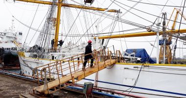 Constructorii navali din SNC i-au dat o nouă tinerețe faimosului bric „Mircea” - 2