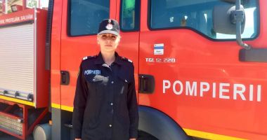 "Raritate" pe mașina de pompieri: o femeie care intră în foc! "Nu mă văd făcând altceva!" - 3