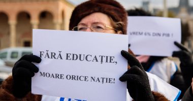 Stire din Cultură-Educație : Sfioasa grevă din învățământ, care n-a impresionat. Nu doar banii sunt motiv de revoltă, ci și minciuna și disprețul