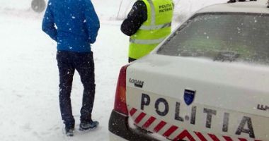 Constanța, cod portocaliu de ninsori abundente. Drumuri blocate și misiuni în plină noapte - 3
