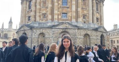 Viața la Oxford, povestită, în premieră, de mircista Andreea Chiriac, studentă la Matematică - 3