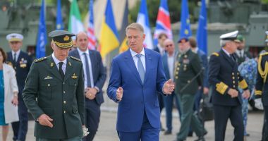 Preşedintele Klaus Iohannis, întâlnire cu regele Belgiei la Baza 57 Aeriană Mihail Kogălniceanu - 2