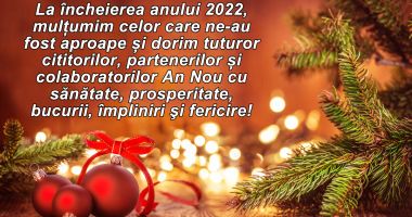 Redacția "Cuget Liber" vă urează "LA MULȚI ANI!"