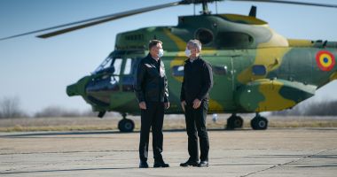Klaus Iohannis, mesaj de la Baza Aeriană din Kogălniceanu: „Niciun român nu trebuie să se teamă!” - 4