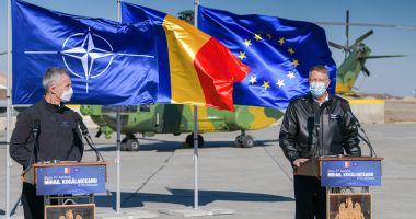 Klaus Iohannis, mesaj de la Baza Aeriană din Kogălniceanu: „Niciun român nu trebuie să se teamă!” - 2