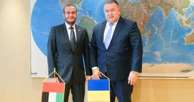 Mihai Daraban l-a primit pe ambasadorul Emiratelor Arabe Unite în România