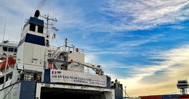 Operațiunea "O navă pentru Ucraina", în portul Constanța - 2
