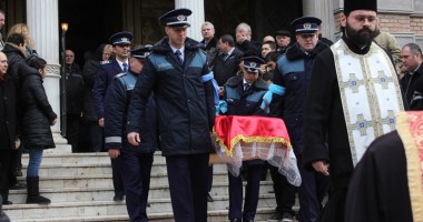 Comisarul șef Dănuț Pisică, înmormântat cu onoruri militare - 7