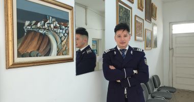 Inedit: un polițist din Constanța a decorat o secție de poliție cu opere de artă! - 5