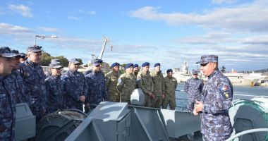 Decorații oferite echipajului unei nave, pentru misiunea din Marea Mediterană - 2