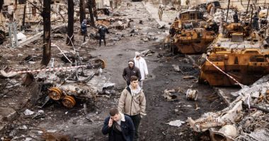 Stire din Actualitate : Trei luni de război în Ucraina. Volodimir Zelenski: "În Donbas este baie de sânge"