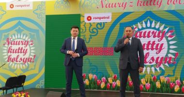 Stire din Eveniment : Petrecere la Rompetrol Rafinare. Cum s-a marcat Nauryz, sărbătoarea renașterii naturii