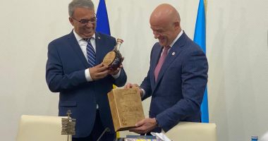Acord reînnoit între Constanţa şi Odesa, în cadrul unei ședințe festive a Consiliului Local - 2