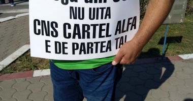 Sindicaliștii protestatari cer demisia conducerii companiei Constanța South Container Terminal - 4