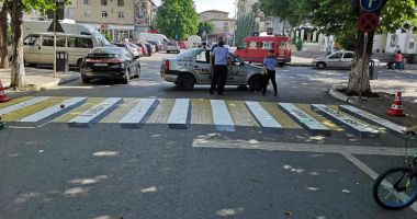 Stire din Eveniment : "STOP! victimelor pe trecerile de pietoni!". Prima zebră 3D din județul Constanța