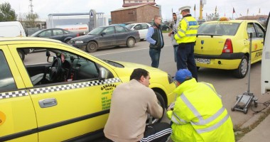 Ce nereguli au descoperit polițiștii la controlul taximetriștilor - 4