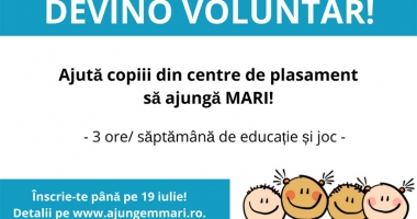 Fii tu eroul copiilor fără părinți! Înscrie-te la voluntariat pentru micuții din centrele de plasament! - 2