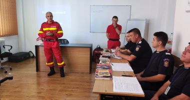Din culisele pregătirii salvatorilor în roșu din Constanța. Modulul unde vin să se antreneze pompieri din toată țara - 3