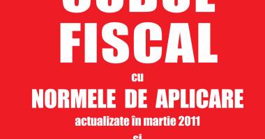 Stire din Economie : Forma finală a Codului fiscal și Codului de procedură fiscală, publicată astăzi