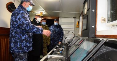 Șeful Apărării din Spania, în vizită la Academia Navală și pe bricul „Mircea” - 2