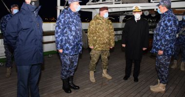 Șeful Apărării din Spania, în vizită la Academia Navală și pe bricul „Mircea” - 3