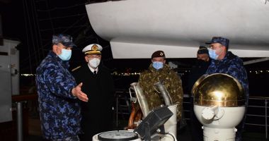 Șeful Apărării din Spania, în vizită la Academia Navală și pe bricul „Mircea” - 5