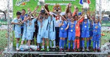 Stire din Sport : Echipa Școlii nr. 39 "Nicolae Tonitza", pe podiumul turneului de la Cumpăna