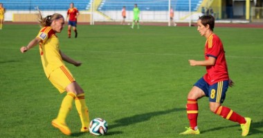Stire din Sport : Fotbal feminin: România a pierdut meciul cu Spania în preliminariile Campionatului Mondial 2015