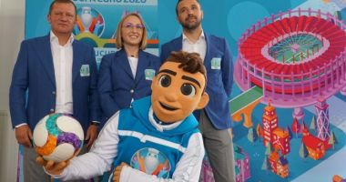 Stire din Sport : Skillzy, mascota oficială a EURO 2020, a fost lansată oficial la București
