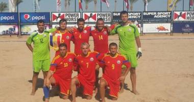 Fotbal pe plajă: România s-a clasat pe locul 4 la turneul din Egipt