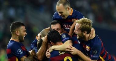 Stire din Sport : Spectacol la Tbilisi. FC Barcelona a câștigat Supercupa Europei