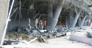 Stire din Sport : Fotbal: Stadionul formației Șahtior Donețk, avariat din cauza unei explozii