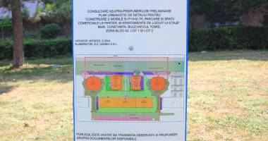 Betoane în loc de iarbă! Două turnuri vor fi ridicate pe spațiu verde,  în Tomis II - 6