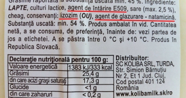 Șocant! Soluție de deszăpezire  în brânzeturile de pe piață.  Din ce sunt făcute brânza și cașcavalul - 2