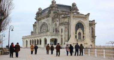 Stire din Constanța focus : Galerie FOTO / Cum va arăta Cazinoul din Constanța după reabilitare: vor fi cafenele și sală de bal