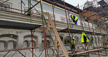 Cazinoul, la un an de la începerea lucrărilor de reabilitare. „Exteriorul este aproape gata!” - 2