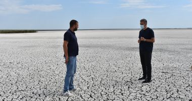 Stire din Social : Dezastru în Dobrogea. Lacul sărat Nuntași, secat complet