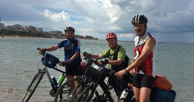 Pedalând de-a lungul Dunării! Trei elvețieni, "evadați" la Constanța - 2