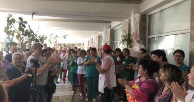 GALERIE FOTO / Grevă generală în spitale! "Am pierdut la salarii între 100 și 1.400 de lei!" - 4