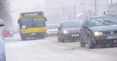 Viscol și nămeți, la Constanța. Tot județul, paralizat! - 2