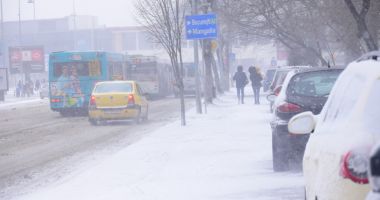 Viscol și nămeți, la Constanța. Tot județul, paralizat! - 5