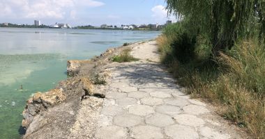 Lacul Tăbăcărie, încremenit în comunism. Fără promenadă, fără piste de biciclete, doar maluri bătrâne și sparte - 6