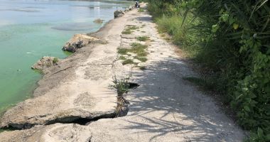Lacul Tăbăcărie, încremenit în comunism. Fără promenadă, fără piste de biciclete, doar maluri bătrâne și sparte - 7