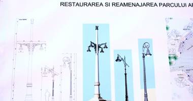 Se reabilitează parcul de la Primărie. Cum  va arăta zona, la anul - 6