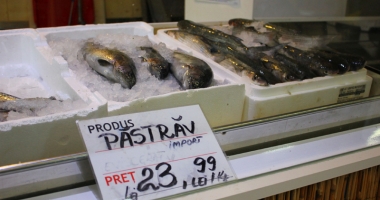 Piețele din Constanța, invadate de pește de import
