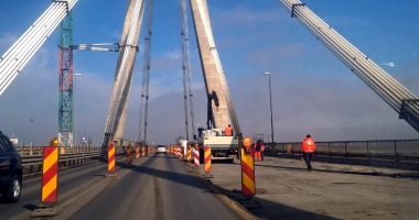 Minune pe podul Agigea! Muncitorii lucrează la foc continuu, noaptea și în week-end - 5