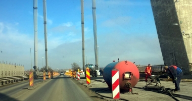 Minune pe podul Agigea! Muncitorii lucrează la foc continuu, noaptea și în week-end - 2